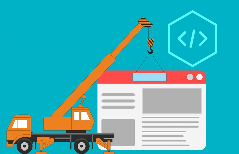 how to build a website graphic